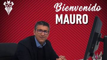 Mauro Pérez, ya presentado en el Albacete.