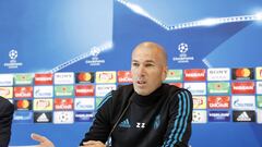 Rueda de prensa de Zidane. 