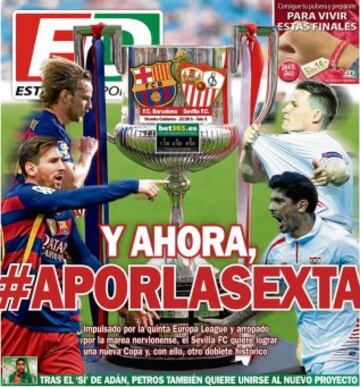 Portadas de la prensa mundial