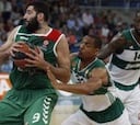 Adams y Bertans dan al Baskonia el 2-0 ante el Panathinaikos
