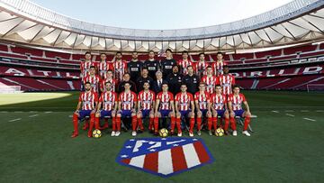 La foto oficial del Atlético 17-18.
