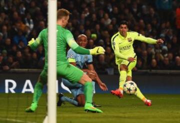 Gol de Luis Suárez. 0-1.