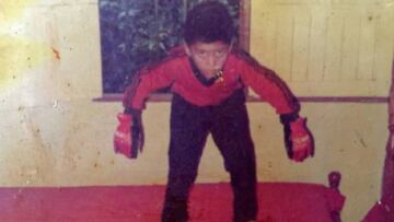 La infancia de Keylor: con 5 a?os decidi¨® que quer¨ªa ser portero
