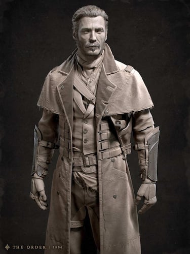 Los personajes de The Order, sin trampa ni cartón