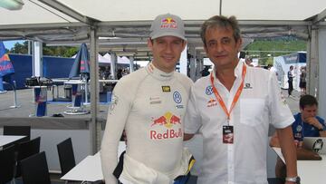 Luis Moya: "El teléfono de Ogier está echando humo"