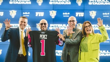 Armando Christian Pérez, better known as Pitbull, has purchased the naming rights to Florida International University’s (FIU) football stadium