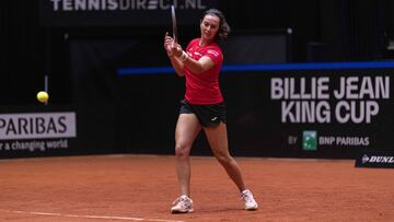 Leyre Romero ayuda en la preparación de la Selección