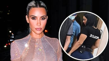Conoce a la policía francesa que arrasa en redes sociales por su impresionante parecido físico con la socialité Kim Kardashian.
