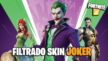 Fortnite: filtrado skin del Joker