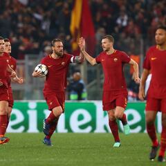 Roma-Barcelona en imágenes