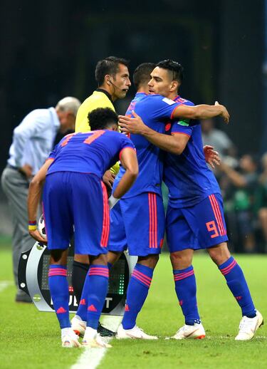 Mateus Uribe destaca en su debut mundialista