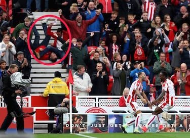 La foto que se hizo viral tras el gol de Jesé con el Stoke