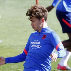 Correa, Griezmann y Carrasco, el tridente del Atlético