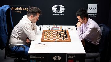 Ian Nepomniachtchi y Ding Liren, a por la corona de un Carlsen ausente