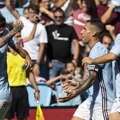 Aspas se reconcilia con el gol
