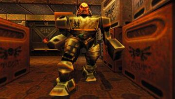 Captura de pantalla de Quake II, publicada por PC Gamer.