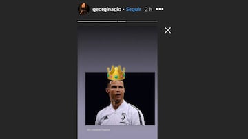 La foto de Cristiano Ronaldo que ha subido a Instagram Georgina Rodr&iacute;guez.