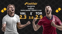 Valencia CF vs. Torino FC: horario, dónde ver y pronósticos