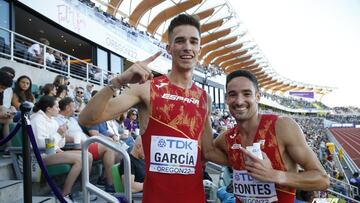 Triplete español en la final de 1.500