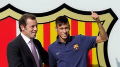 Sandro Rosell gets his man