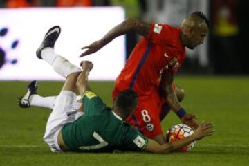 Chile vs. Bolivia en imágenes