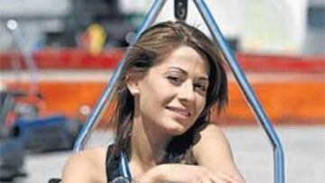 Una de las participantes en el concurso