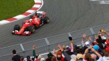 AMENAZA. Hamilton es el gran favorito en Montreal, pero &eacute;l no se f&iacute;a nada de los Ferrari.
 