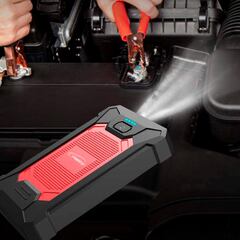 Este arrancador para coches y motos de 12V funciona con motores de diésel y gasolina