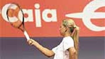 <b>Conchita:"Es muy guapa, pero quiero ganarla".</b> "A Anna hay que darle la enhorabuena por lo guapa que es, pero yo, sintiéndolo mucho, voy a jugar hoy para ganar el partido", dijo ayer Conchita Martínez.