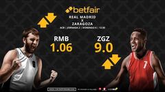 Real Madrid vs. Casademont Zaragoza: horario, TV, pronósticos, estadísticas y clasificación