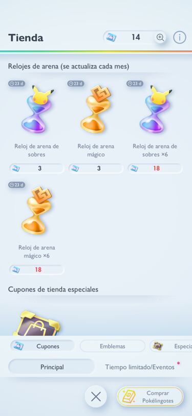 El truco de Pokémon TCG Pocket para conseguir cupones de tienda gratis sin hacer nada