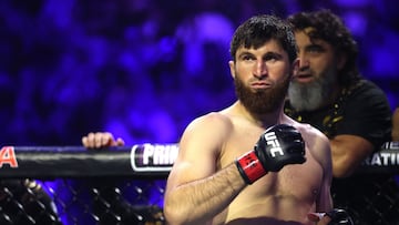 Magomed Ankalaev antes de su revancha con Alex Pereira.