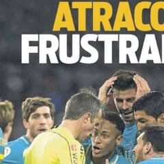 La prensa de Barcelona dispara contra Borbalán: atraco frustrado