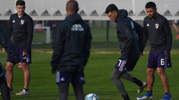 Paulo Díaz comenzó a hacer fútbol con sus compañeros