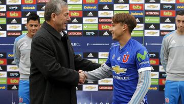 Santiago 21 de junio 2017
 Universidad de Chile presenta el Jugador Francisco Arancibia, nuevo refuerzo para esta temporada, 
 Javier Torres/Photosport