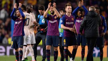 Los jugadores del Barcelona que liquidaron la eliminatoria ante el United, apuntan a repetir..