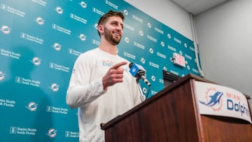 El pasador de segundo año ha comenzado una nueva aventura en la NFL, ahora con los Dolphins, tras haber salido de Arizona en un canje.