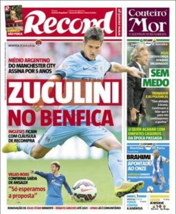 Portadas de la prensa deportiva