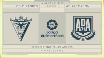 Resumen del Mirandés vs. Alcorcón de la Liga Smartbank