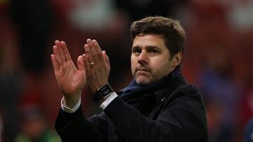 Tottenham manager Mauricio Pochettino, during a Premier League game.