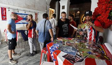 Inauguración de la Peña del Atlético en Cuba