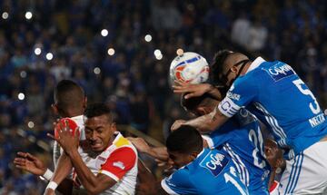 Millonarios - Santa Fe en El Campín en imágenes