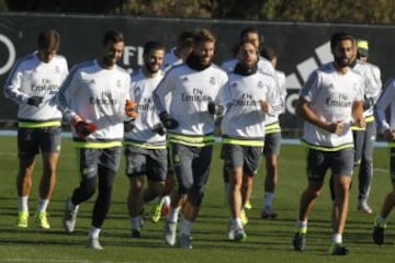 Entrenamiento en Melbourne.