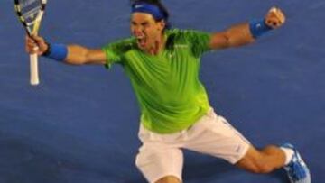 SEGUNDA FINAL EN AUSTRALIA. nadal disputar¨¢ este domingo su segunda final del Abierto de Australia tras la del 2008.