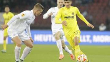 Gerard Moreno, ante el Z&uacute;rich en la pasada Europa League.