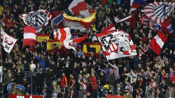 Afici&oacute;n del Atl&eacute;tico de Madrid.