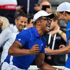 Noah: "Aprovechamos la suerte de la ausencia de Nadal"