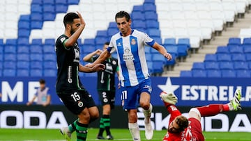 No pudo tener mejor estreno. Pere Milla compró papeletas para ser un nuevo ídolo perico. Un gol y una asistencia fue el bagaje en su primer partido como espanyolista. 