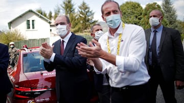 Preocupaci¨®n en Francia: El primer ministro, Castex, estuvo con Prudhomme el s¨¢bado