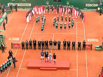 Rafa Nadal conquistó su décimo título en Montecarlo. El mallorquín necesitó poco más de una hora para deshacerse de Albert Ramos, que poco pudo hacer ante el vendaval del de Manacor. Es el título número 50 de Nadal en tierra